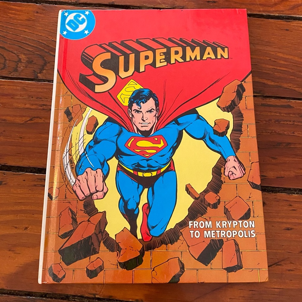 Superman, From Krypton to Metropolis, Nelson Bridwell, Hardcopy 1982 Collectible
